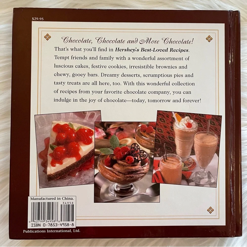 Hershey’s Best Loved Recipes Cookbook -  Hardcover